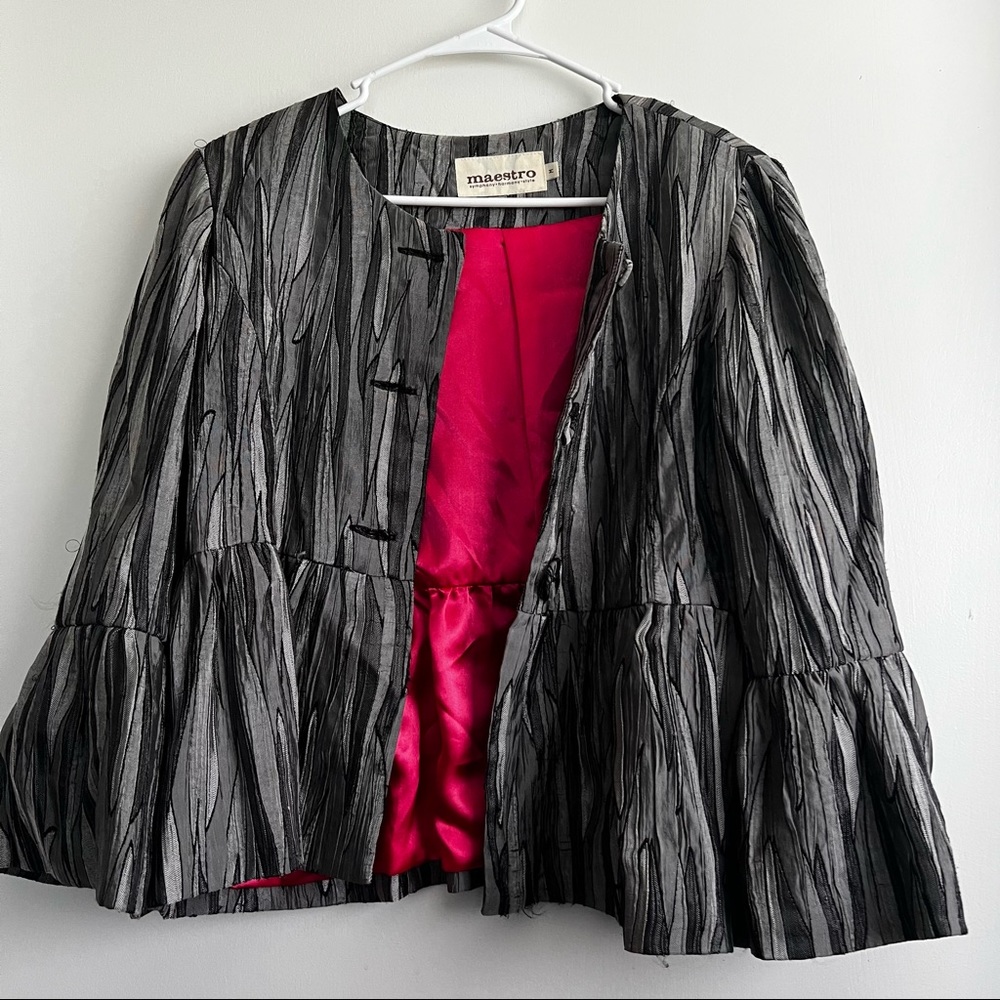Pink and gray jacket